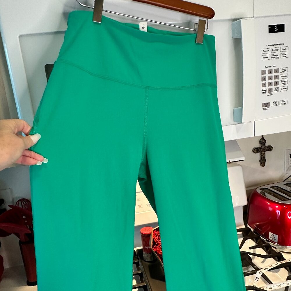 lululemon athletica Teal Boot Cut Flare Pants - Picture 2 of 4